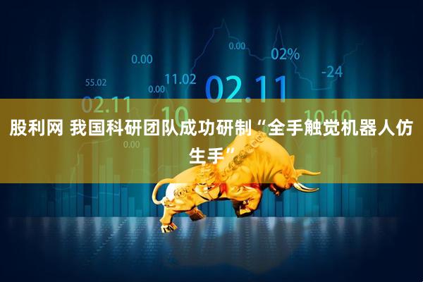 股利网 我国科研团队成功研制“全手触觉机器人仿生手”